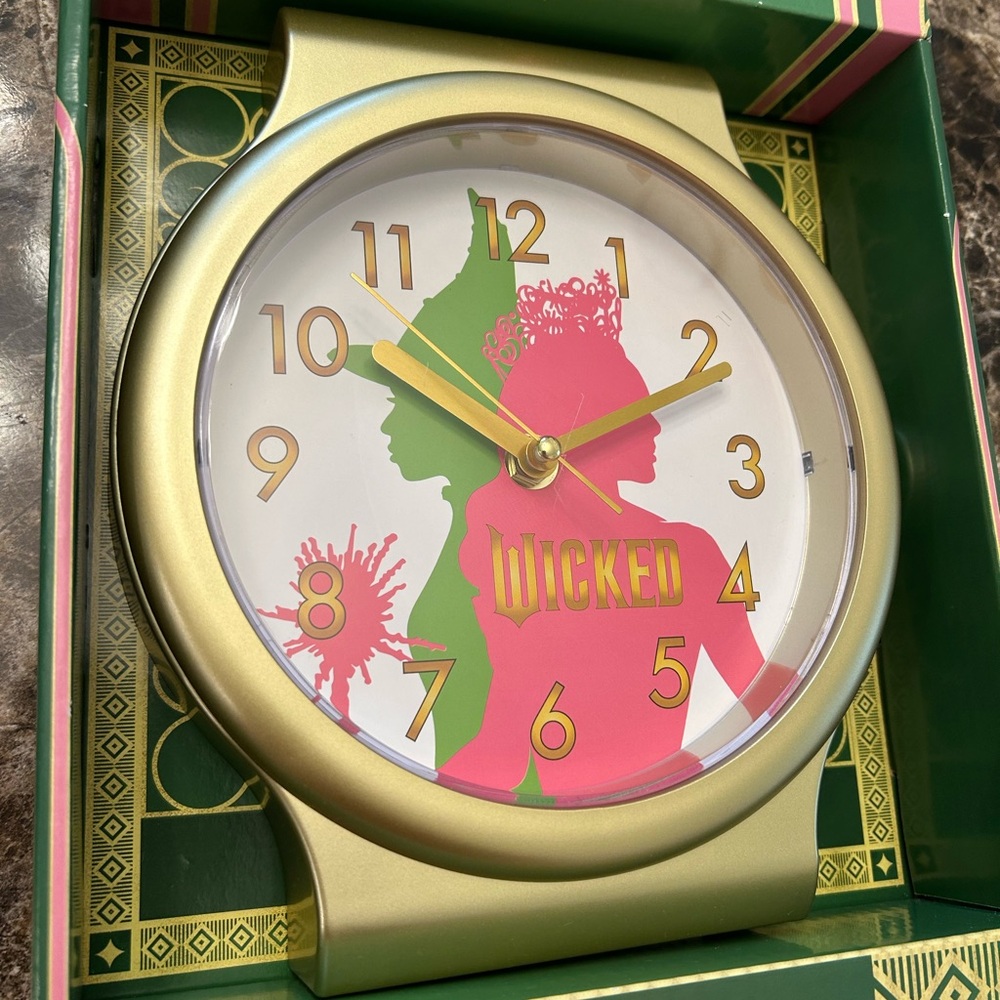 NIB Wicked Desk Clock!